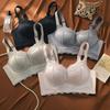 Satin Adjustable Bra for Women with Small Breasts Supports and Prevents Sagging Wire-Free