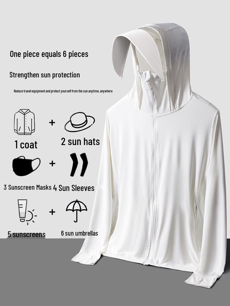 Women's Plus Size UV Protection Ice Silk Summer Jacket - 200 Jin Chubby MM Style