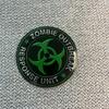 1pc Metal Badge Biohazard Aluminum Car Emblem Durable Vehicle Modification Accessory Enhances Aesthetics Compatible with Various Car Models Stylish