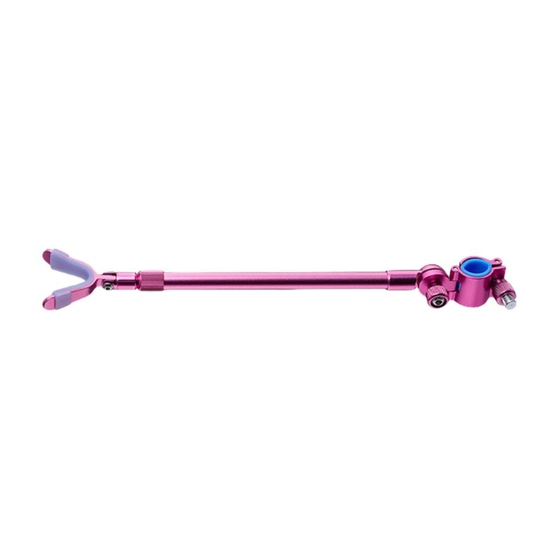 Multi Degree Adjustable Quick Release Fixing Fishing Rod Holder Rear Hanging Bracket Aluminum Rod Holder Stretchable