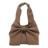 A Design With A Niche Bow Unique Fashionable And Stylish Largecapacity Singleshoulder Underarm Tote Bag