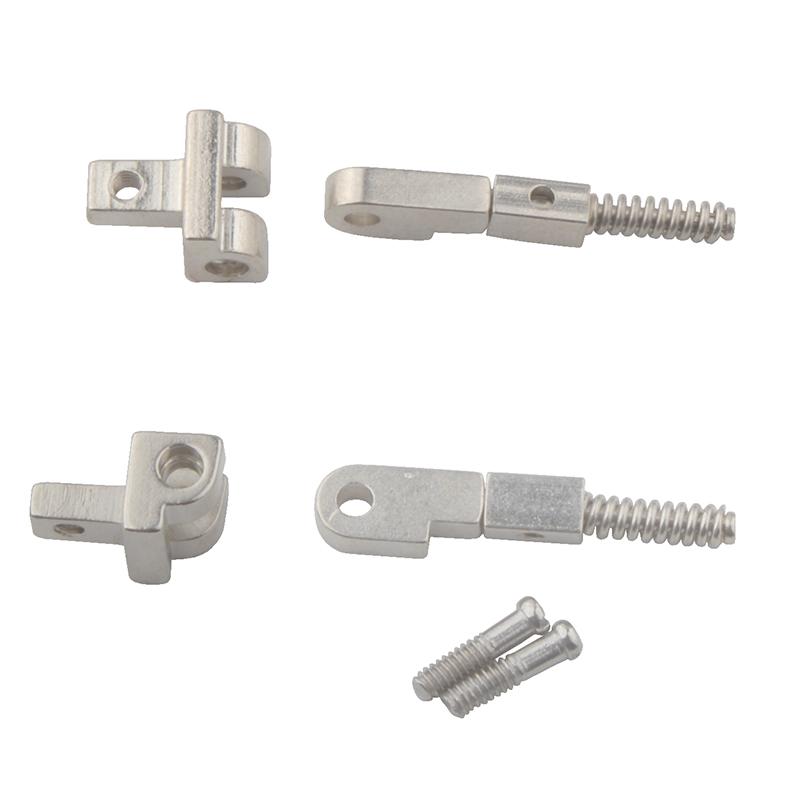 

10sets 6mm Width Eyeglasses Hinge With Thinckness 1.8mm Spring Insert Glasses Repair Accessory Tool A001 темно-сірий колір