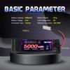 8.4V Nickel-Metal Hydride Battery, 5000mAh, High Capacity, NiMH, with Tamiya Plug, Compatible with a Wide Range of RC Cars and Trucks [CE, RoHS,