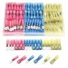 140/220/300PCS Heat Shrink Spade Male & Female Electrical Wire Terminals Insulated Wire Connectors 22-10AWG Splice Kit