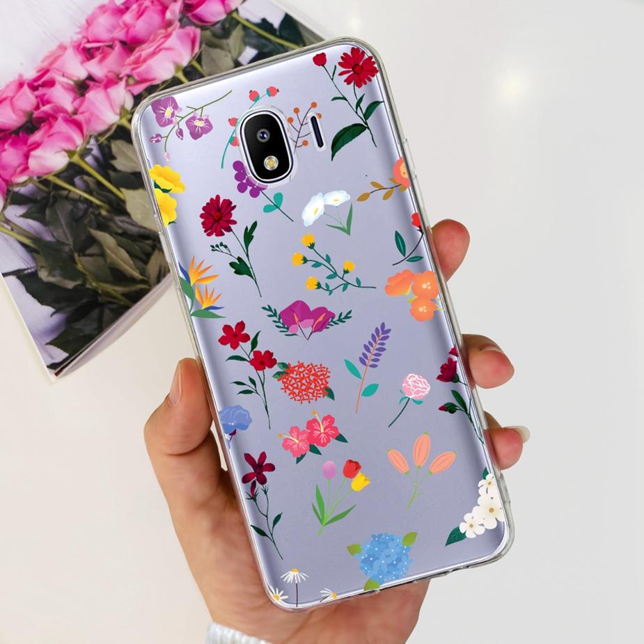 For Samsung Galaxy J4 2018 Case SM-J400F Luxury Clear Silicone Soft TPU Phone Case For Samsung J4 Plus J4+ J415F Back Cover Capa