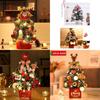 Delicate Mini Pink Imitation Christmas Tree Ornaments Desktop Decorations