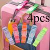 Adjustable Luggage Straps with Snap Buckle Closure, Durable Plastic Travel Accessory, Hand Washable,Machine Washable,Dry Cleanable,Suitable for Sports
