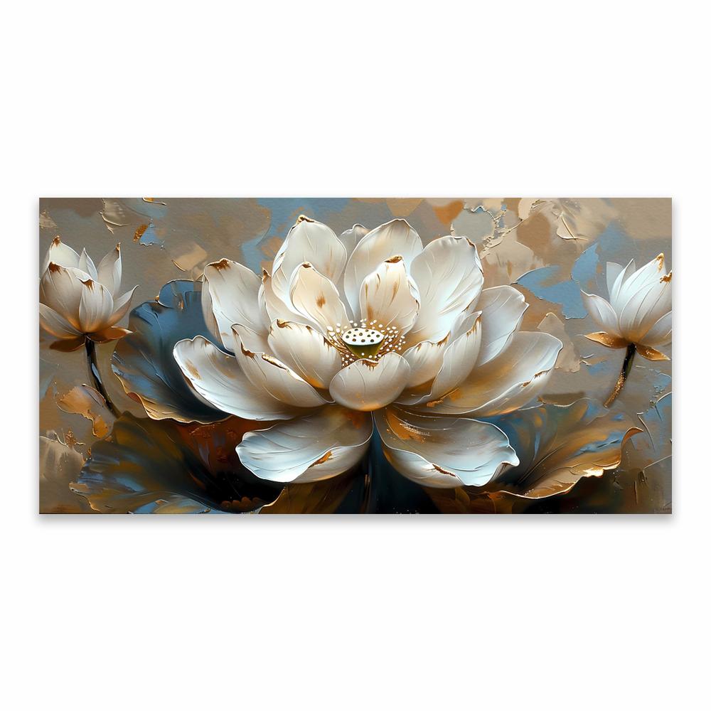 Bedroom Modern Wall Art Prints Black And White Flower Wall Art Poster Large Canvas Painting Decoration Women's Bedroom Decor