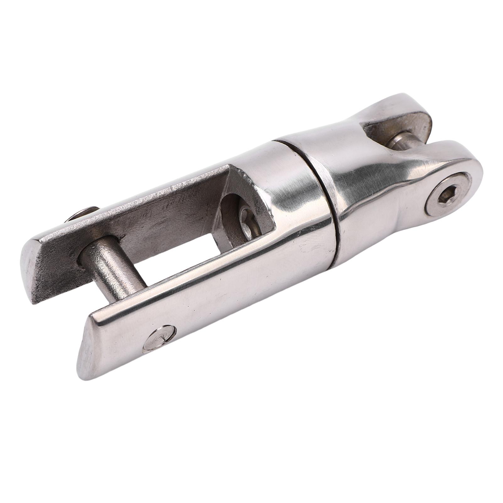 

Boat Swivel Connector Marine Grade 316 Stainless Steel 2 Sections Heavy Duty Boat Rotating Connector for 6 8mm Chains