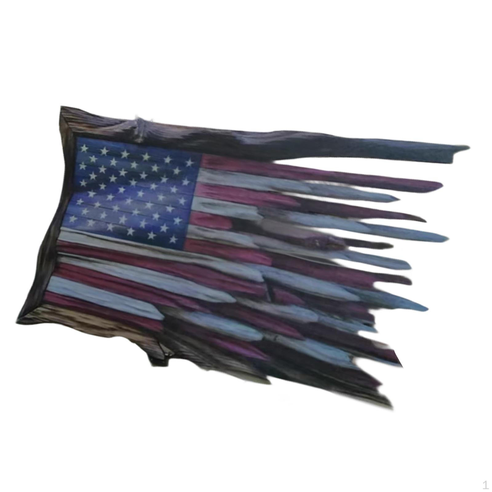 

Американский флаг Декор стены Фон Искусство Внутренний стол Патриотический L