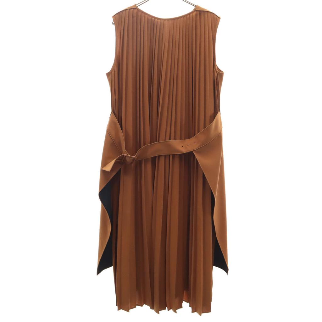 ADORE made in Japan No sleeve Long dress 38 terracotta Women Used