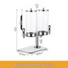 Stainless Steel Rotary Buffet Dispenser