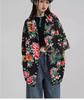 Women's Retro Floral Chinese Trend Long Sleeve Shirt - Spring/Autumn Fashion Versatile Top