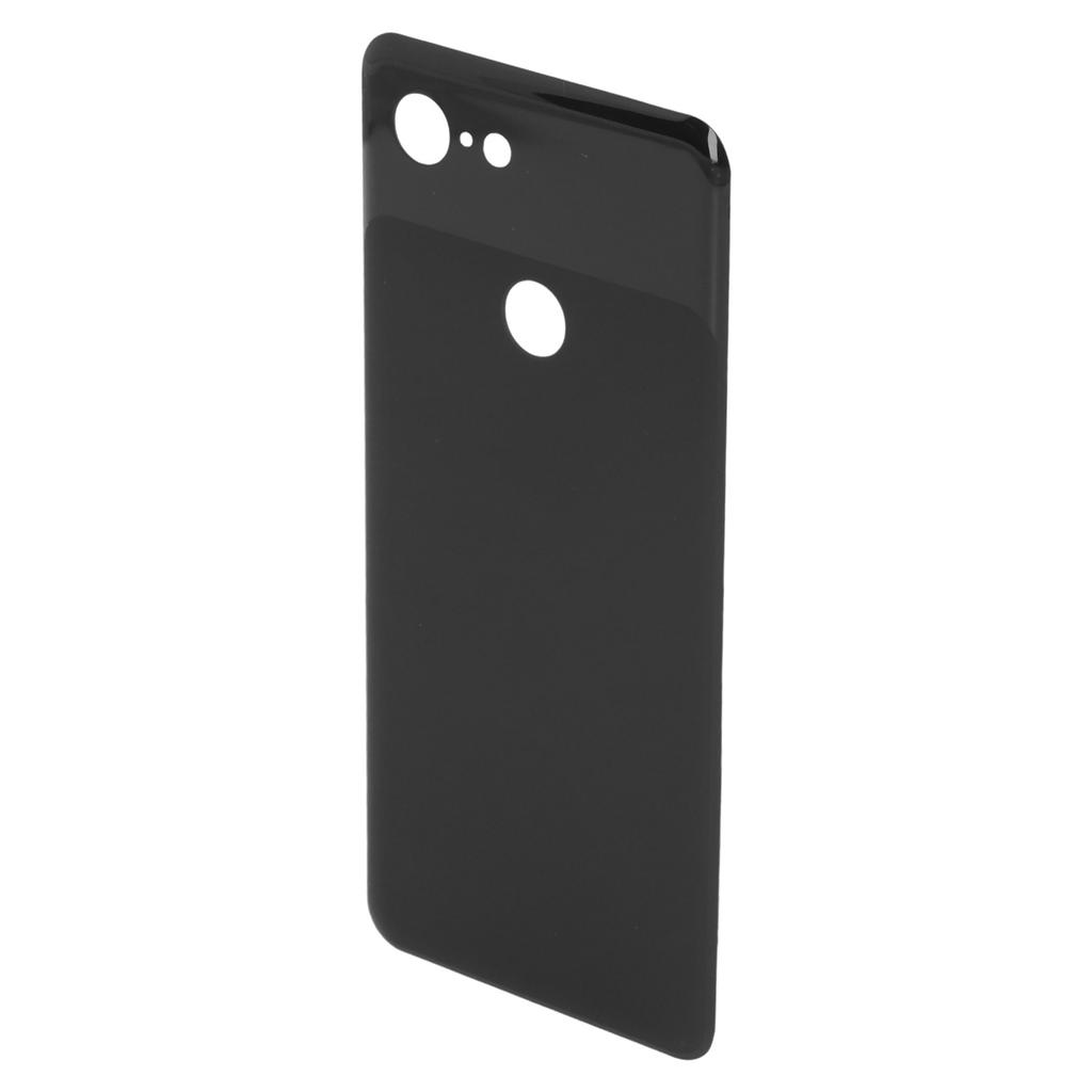 Replacement Back Glass Cover Black with Pre Installed Tape Repairing Tool Phone Rear Glass Door Cove