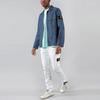 Stone Island Logo Polo Jacket Men jackets Blue 741511207-WASH