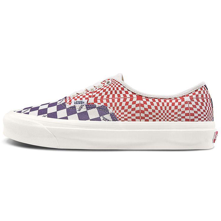 

Кроссовки унисекс Vans OG Authentic LX Logo Check Indigo Red VN0A4BV91XR