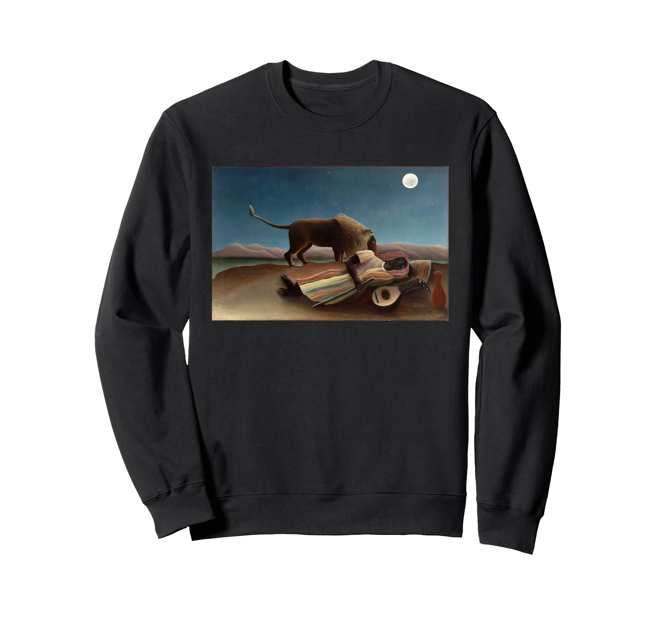 Henri Rousseau s image of a sleeping gypsy.