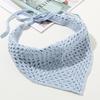 Women Turban Crocheted Headband Solid Color Headwear Knitted Hairband Girls Vacation Photo Prop Lady Turban