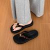 Fashion Shoes Woman's Slippers Rubber Flip Flops Slides Platform Shale Female Beach 2025 Hawaiian Soft Sabot Casual Leisure Rubber Flip