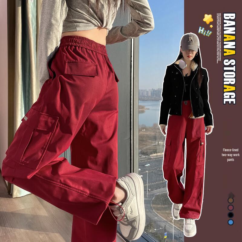 

Women s Plush Lined American Style Cargo Pants XL