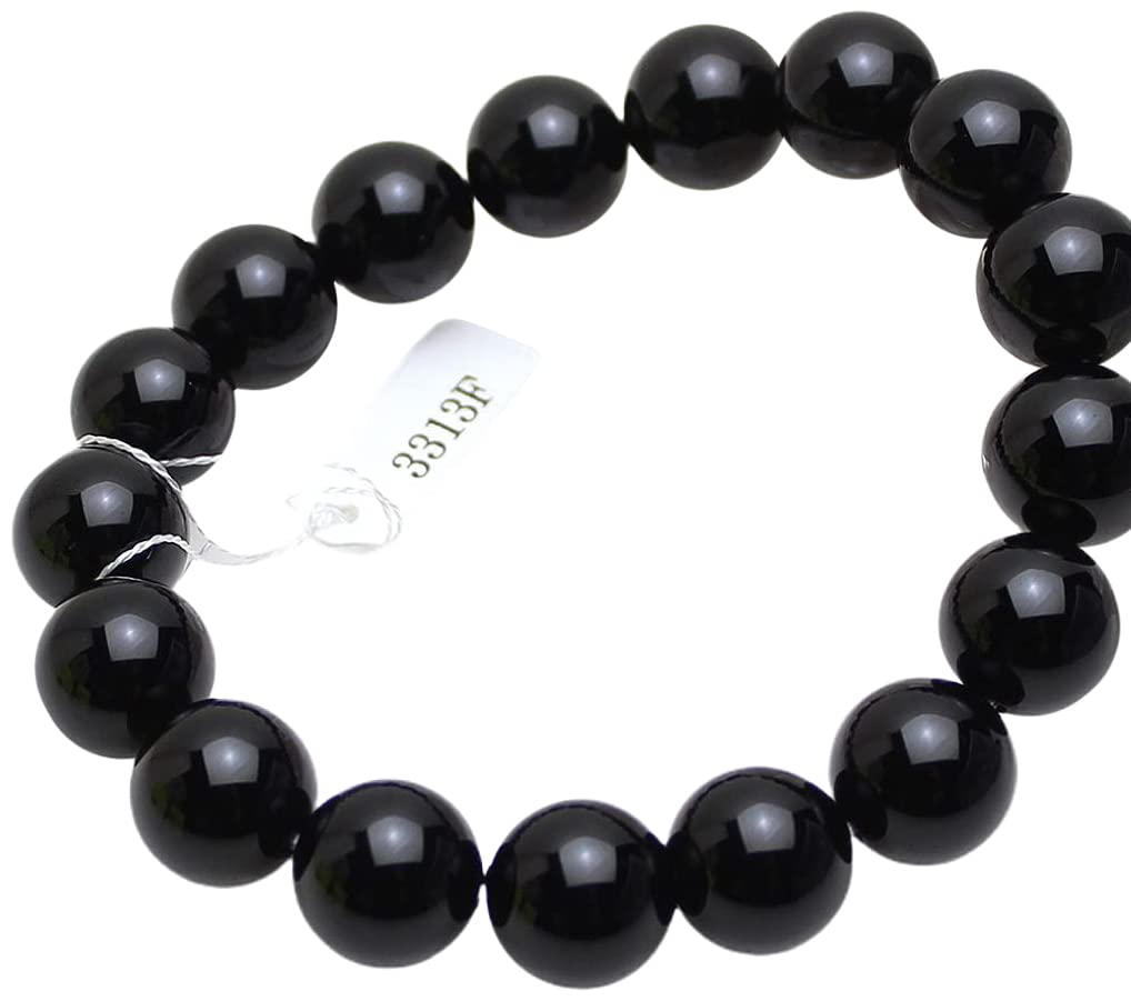 Amulet To Ward Off Evil Japanese Kokoro Prayer Black Crystal 12 New Good Luck Feng Prayer Prayer for Bracelets Identification Certificate Spirits,