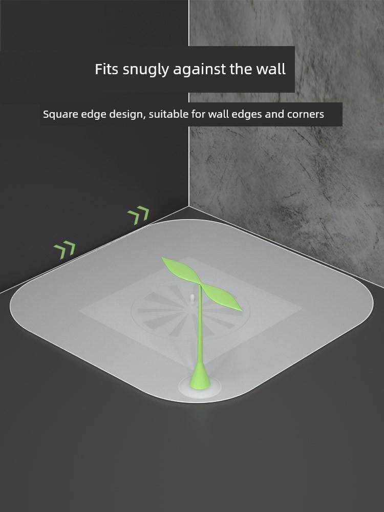 Floor Drain Anti-Insect Sealing Cover Bathroom Odor Prevention Device Toilet Sewer Odor Return Prevention Silicone Pad Seal