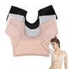 T-Shirt Shape Sweat Pads Washable Underarm Armpit Sweat Pads Reusable Perfume Absorbing Guards Shield Deodorant For Women