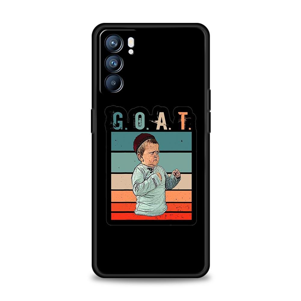 Funny hasbulla Phone Case For OPPO Find X5 A54 A53 A52 A9 2020 A16 A15 A95 A76 A74 A12 Reno7 SE Reno6 Pro Plus 5G Silicone Cover