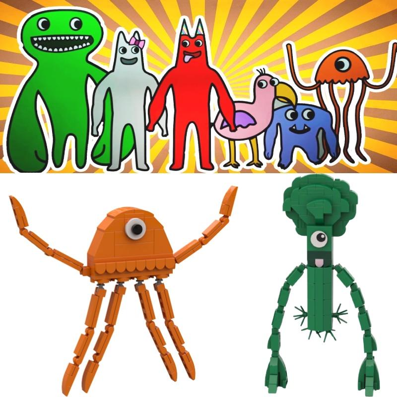 Maze Witch Building Blocks Compatible With Lego, Green Cabbage Table Decoration, Diy Toy For Kids