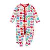 Neugeborenen Baby Strampler mit Füßen - Frühling/Sommer Freizeit-Jumpsuit zum Krabbeln