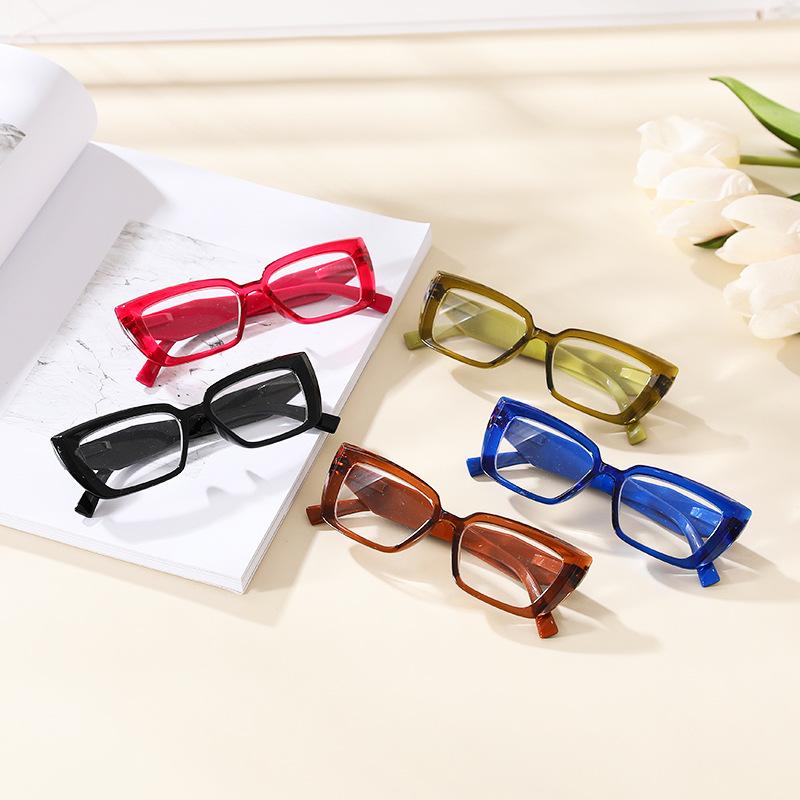 Men's New Classic Square Frame Blue Light Blocking Presbyopia Glasses Women's High-definition Fashion Reading Glasses+1.0 To+4.0