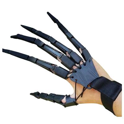 1 sztuka Halloweenowe Artykulowane Rękawice Palce Elastyczne Zabawne Kostium Halloweenowy Impreza Szpon Ducha Halloweenowe Rekwizyty Model Dłoni -4