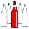 KADAX Glass Bottle 700ml With Long Cap 5pcs.