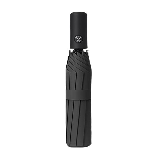 Automatic Folding Umbrella Sun Blocking UV Protection Tri-fold Umbrella Waterproof Windproof Portable Men Women Sun Rain Umbrella