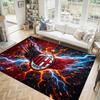 AC Milan Design Crystal Velvet Carpet Cozy Non?Slip Printed Rug For Bedroom Living Room Entrance
