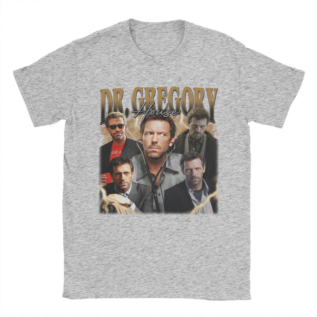 House MD Dr Gregory House Tee Shirt for Unisex Women New Arrival T Shirts  100 Cotton Clothing