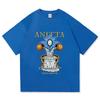 EQUILIBRIVM WATER T-Shirt Sängerin Anitta Mode Herren T-Shirts Kurzarm Baumwolle Sommer Locker T-Shirts Unisex Streetwear Print Shirt