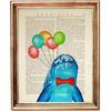 Vintage Funny Animals In Newspaper Art Poster Canvas Painting Puppy Pet Cat Horse Wall Art Pictures Gift Home Decor