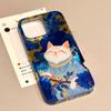Cat in Traditional Dress with Gold Accents,Funda Phone Case For iPhone 17 Air 16 15 13 12 11 ProMax Pro Plus, Anti-Fall Cover