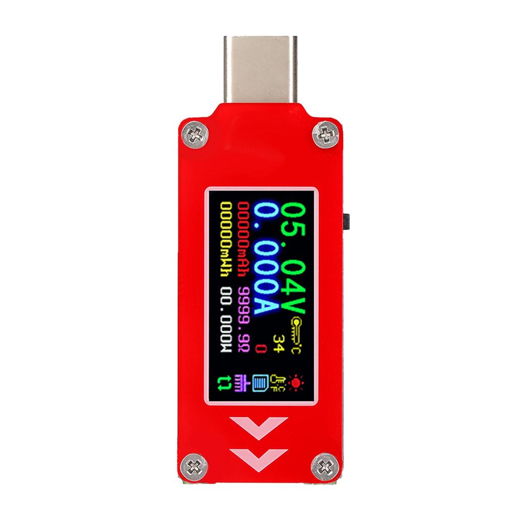 Current Tester, Voltage Capacity Color Display PD   Type C Detector Meter for Mobile Phone Laptop Power Bank