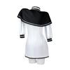 Masterwork Apocalypse Purifying Priestess Cosplay Costume, Nun Style Outfit with Cross & Chain for Halloween & Anime Cosplay