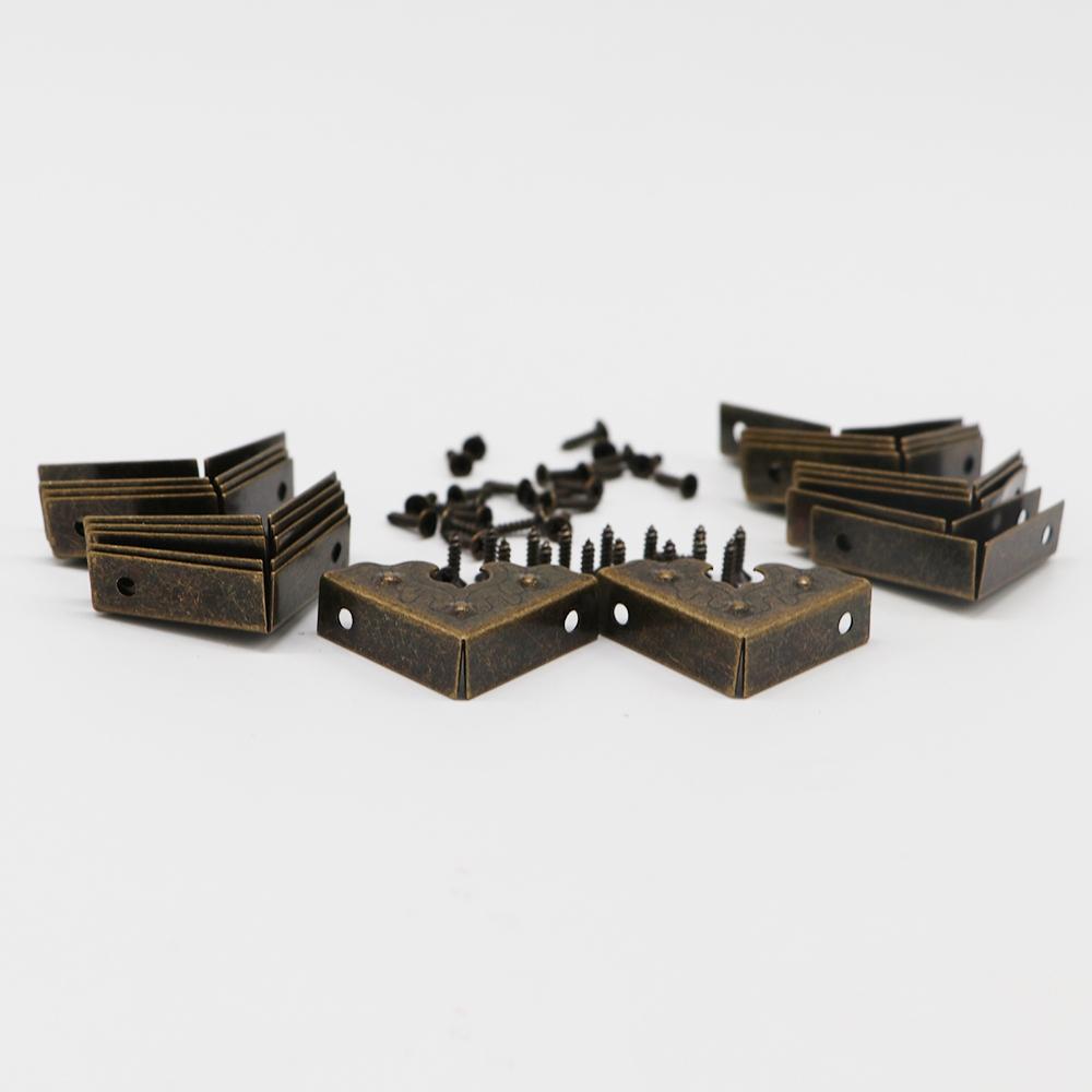 Decorative Metal Crafts Jewelry Box Corner Protector for Furniture Corner Foot Corner Brackets