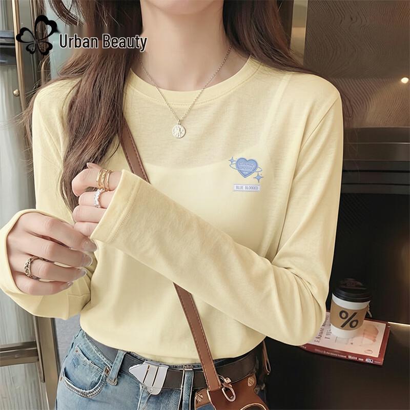 Women s Cool-Feeling Snowflake Cotton Long Sleeve T-Shirt L