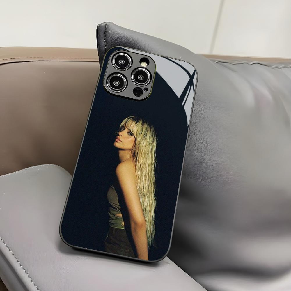 

C-Camila C-Cabello Cxoxo Phone Case for Iphone 17 Air 16 15 14 12 11 13 Pro Max Mini X Xr Xs Puls Black Glass Cover iPhone 13 Pro Max