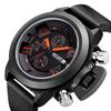 MEGIR Men Watches Luxury Sport Chronograph Waterproof Date Fashion Quartz Wristwatch Big Dial Silicone Strap Clock Relogio Masculino 2002