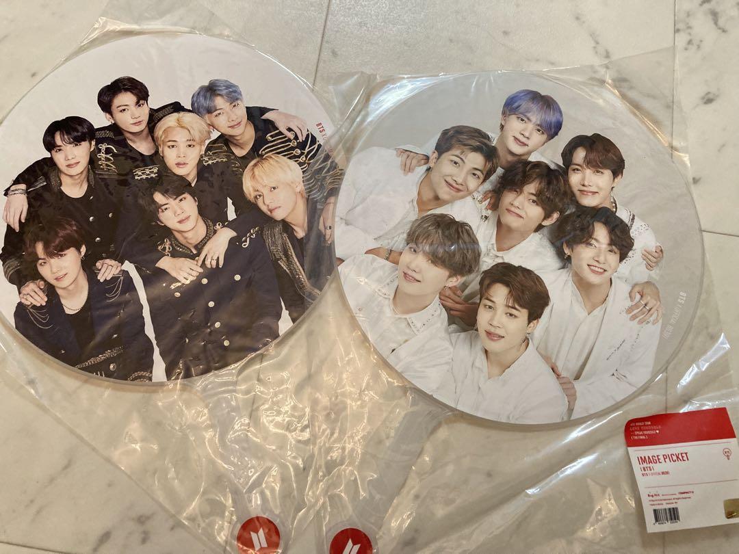 

[USED] BTS fan set of 5, 1 cover