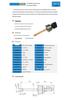 Special Pressure Transmitter Sensor for AC, Compressor, and Petrochemical Applications (0.5-4.5VDC)
