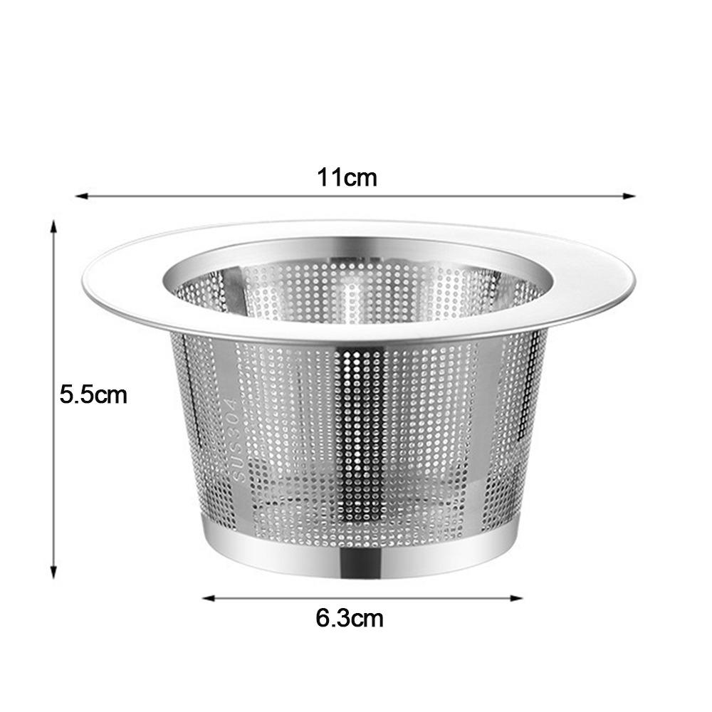 Stainless Steel Drain Stopper Mesh Round Shape Floor Waste Filter Net  Kitchen Bathroom Accessories