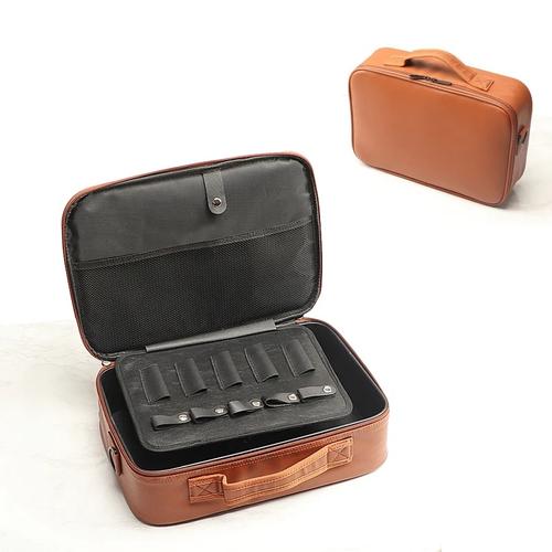 Professional Hairdressing Tool Case, Stylist Organizer Portable Storage Box For Scissors Clipper Comb