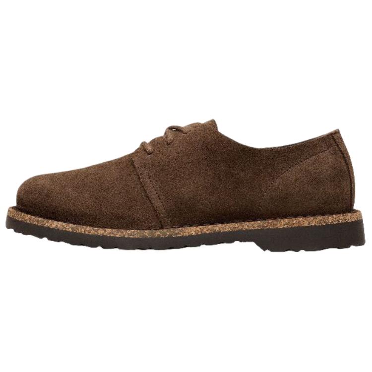 Birkenstock Uppsala Suede Low top Casual Shoes Unisex Coffee Narrow 1031527